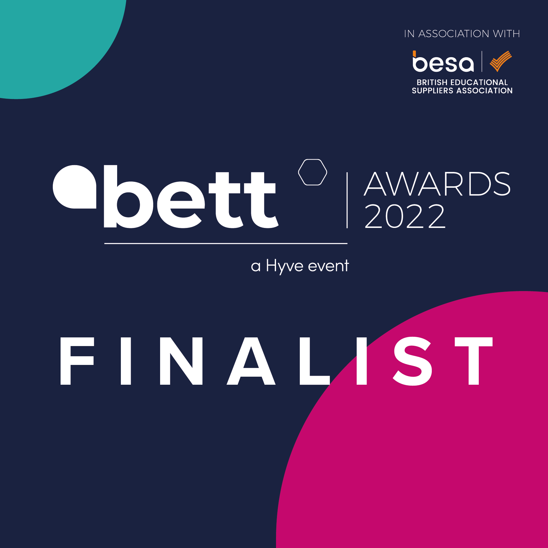 Bett Awards 2022 Finalist